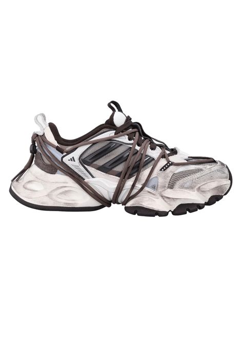 Adidas XLG Runner Deluxe 2.0 Shoes Off White Aurora Coffee Unisex ADIDAS ORIGINALS | Sneakers | KZ7202-